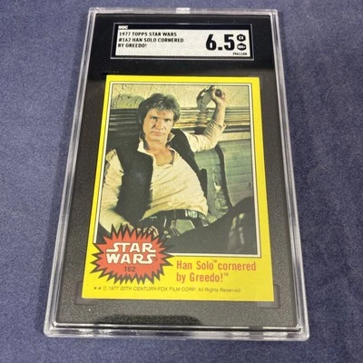 1977 topps star wars #162 SGC 6.5 NM+/EX Han Solo - Image 1 of 4