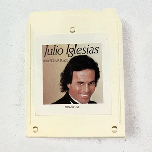 Julio Iglesias 1100 Bel Air Place 8-Track Tape 1984 Pop Columbia - Picture 1 of 5
