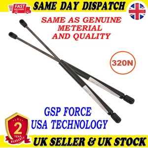 2X HECKKLAPPENMANSCHETTE GASDRUCKFEDERN 320 NEWTON FÜR VAUXHALL ANTARA 4808912 - Bild 1 von 12