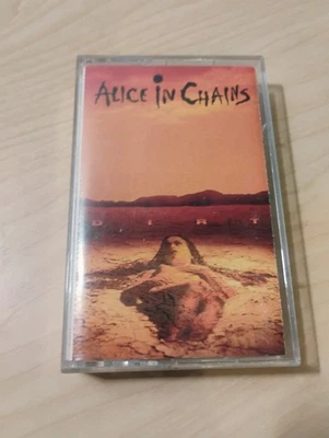 Alice In Chains Dirt Cassette Tape 1992 Columbia Grunge Rock Metal VTG Tested  - Image 1 of 4