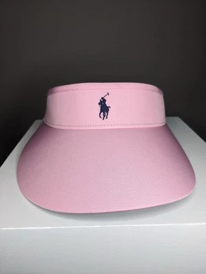 RLX Ralph Lauren Mujer Performance Jugador Visera Jardín Rosa Pequeño Poni OS Foto 1 de 4