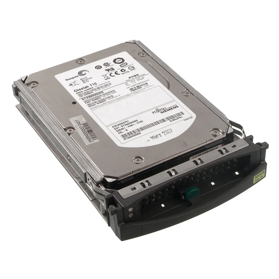 Fujitsu Siemens  SAS Festplatte 300GB 10k SAS LFF S26361-F3204-L130 ST3300555SS - Bild 1 von 1