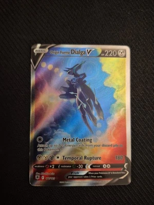 Origin Forme Dialga V (Alternate Full Art) 177/189 Swsh10: Astral Radiance Holo - Image 1 of 2
