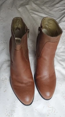 Chaps by Ralph Lauren Misa Marrón Botín Botines Tacones Mujer Zapatos Talla B Foto 1 de 4
