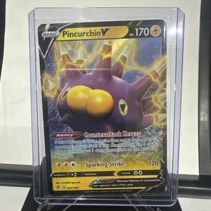 Pincurchin V 072/192 Swsh02: Rebel Clash Holo - Picture 1 of 10