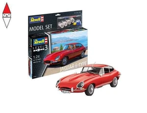 REVELL 1/24 MODEL SET JAGUAR E-TYPE - Foto 1 di 6