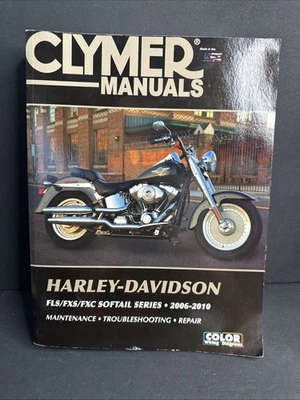 Manual de reparación de mantenimiento Harley Davidson Clymer FLS FXS FXC Softail 2006-2010 Foto 1 de 4