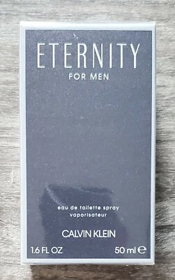 Calvin Klein Eternity Spray 1.6 FL OZ 50 ML NUEVO Sellado Hombres Colonia Foto 1 de 2