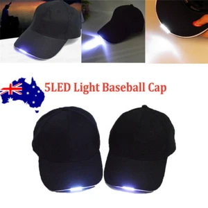 New Hot Baseball Cap with 5LED Light Hat Fishing Camping Outdoor Hiking PB - Picture 1 of 9