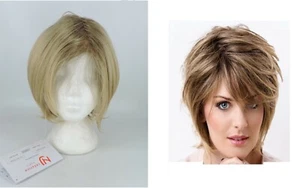 NJ Paris Creations Dermafix Ballade Wig #R12A-26T SK7 BB 01 - Picture 1 of 8