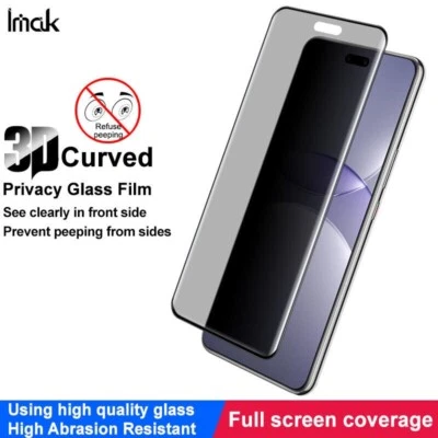 Imak Para Huawei Nova 13 Pro, Protector Pantalla Cristal Templado Antiespía Privacidad 3D Foto 1 de 4