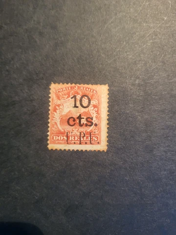 Stamps Costa Rica Scott 14 hinged Cover