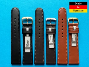 ECCO Uhrenarmband von Rios 16 18 20mm schwarz braun Deutscher Hersteller / 66 - Picture 1 of 7