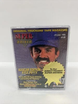 Kyle Petty Super Driver October 1995 Original Truckers’ Tape Magazine Tape - Image 1 of 2