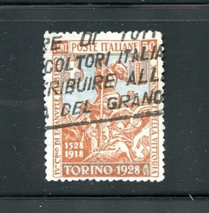 Italy Used  #204 Philibert and Italian Soldier of 1918 Stamp - Picture 1 of 1