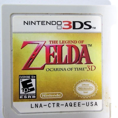 The Legend of Zelda: Ocarina of Time 3D (Nintendo 3DS, 2011)  Tested / Working - Image 1 of 2
