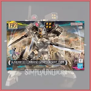 BANDAI HOBBY: Gundam 00 Command Qant Desert Type HG 1/144 Scale Model Kit🔥 - Picture 1 of 3