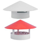 Chimney Caps Rain for Cowl Accessory Pvc Hat Fireplace Top