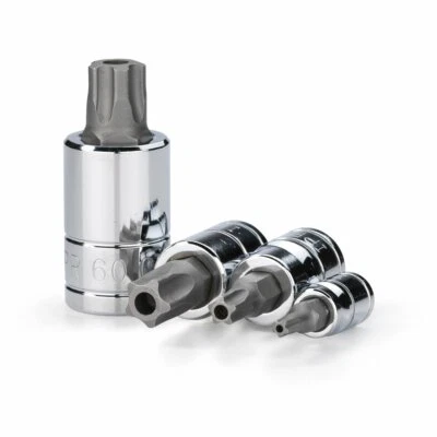 Tamper Proof 5-Point Star Plus 1/4", 3/8", & 1/2" Drive Bit Socket 12-Piece Set  - Image 1 of 2