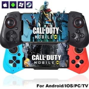 Wireless Bluetooth Stretchable Game Joysticks Controller For iPhone & Android - Picture 1 of 11