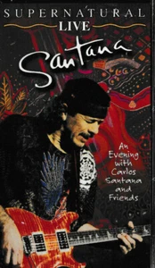SANTANA: SUPERNATURAL LIVE [VHS Tape] - Picture 1 of 2