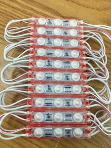 Super bright IP66 Waterproof 1.5W SMD White/Red LED Module Light Lamp DC 12V USA - Picture 1 of 8