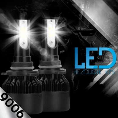 XENTEC LED HID Headlight Conversion kit 9006 6000K for 2000-2000 Saturn LS2 - Image 1 of 4