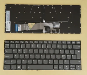 For Lenovo Yoga C740-14IML S740-14IIL Keyboard Backlit Nordic Danish Norwegian - Picture 1 of 3