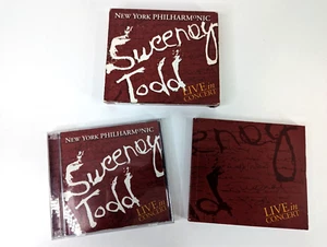 Sweeney Todd Live in Concert 2 CD set booklet + sleeve - Bild 1 von 15