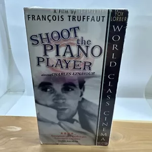 Shoot The Piano Player ( VHS 1960 Film ) Brand New Charles Aznavour - Picture 1 of 6