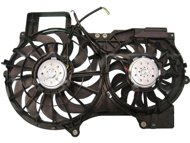 Conjunto de ventilador de radiador para Audi A6 Quattro 2005-2011 TYC 14726VQZB 2008 2006 2009 Foto 1 de 2