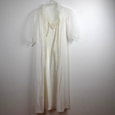 Camisón + bata de satén Victoria's Secret de colección para mujer talla L nupcial Old Hollywood Foto 1 de 4