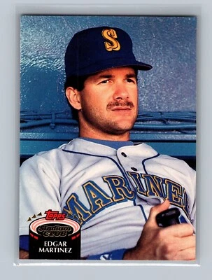 Edgar Martinez Seattle Mariners #267 Topps Stadium Club 1992 Baseball Card - Image 1 of 2