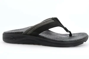 Sandalias negras para hombre talla EE. UU. 8 plantilla neutra ($) - Imagen 1 de 7