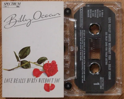 BILLY OCEAN - LOVE REALLY HURTS... (SPECTRUM K30014) 1989 UK CASSETTE TAPE - Image 1 of 3