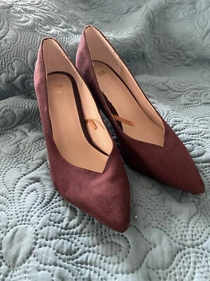 Usado: Zapatos de tacón de gamuza sintética H&M talla 7 Foto 1 de 4
