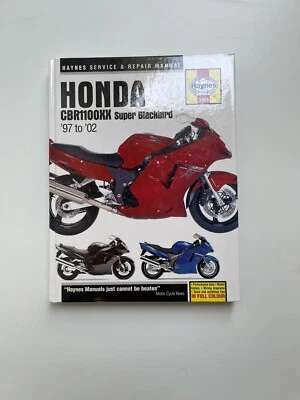 Honda  Motorcycle CBR1100XX Fireblade From 92 To 99 Haynes Repair Manual Hard Cv - Imagem 1 de 4