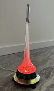 Vintage Car Metal Lamp, Soviet.Beautiful.Home Decor USSR 1960-80.Kosmos. - Picture 1 of 11