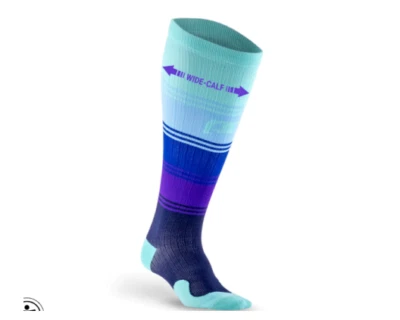 Womens NWOT Pro Compression Wide Calf Minn Lakes Knee High Compression Socks - Image 1 of 3