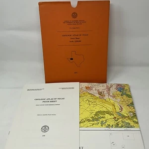 Geologischer Atlas von Texas: Pecos Blatt, Geologische Karte 1975 - Bild 1 von 1