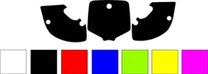 2000-2008 Kawasaki KX 65 Number Plates Side Panels Graphics Decal - Picture 1 of 1
