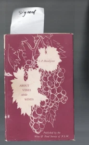 J K WALKER LECTURE 1954 , WINES AND VINES by C P HASELGROVE sg TIMOTHY KELLY fwd - Picture 1 of 2