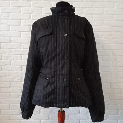 Dainese Women's Biker Moto Textile Black Gray Jacket Size 48 - Image 1 of 4