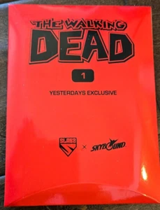 2023 SDCC EXCLUSIVE SLABS THE WALKING DEAD UNOPENED PACK LOOK FOR KIRKMAN AUTO - Picture 1 of 2