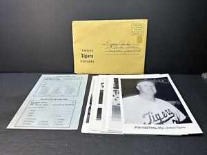1963 Detroit Tigers Jays Publishing Picture Pack of 12 Photos w/ENVELOPE & Form