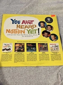 James Garner Edd "Kookie" Byrnes YOU AIN'T HEARD NOTHING YET WB Stereo LP 1959 - Picture 1 of 2
