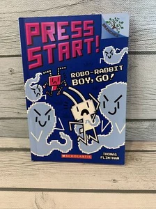 Robo-Rabbit Boy, Go!: A Branches Book (Press Start! #7) - Paperback Book 👾 - Picture 1 of 10