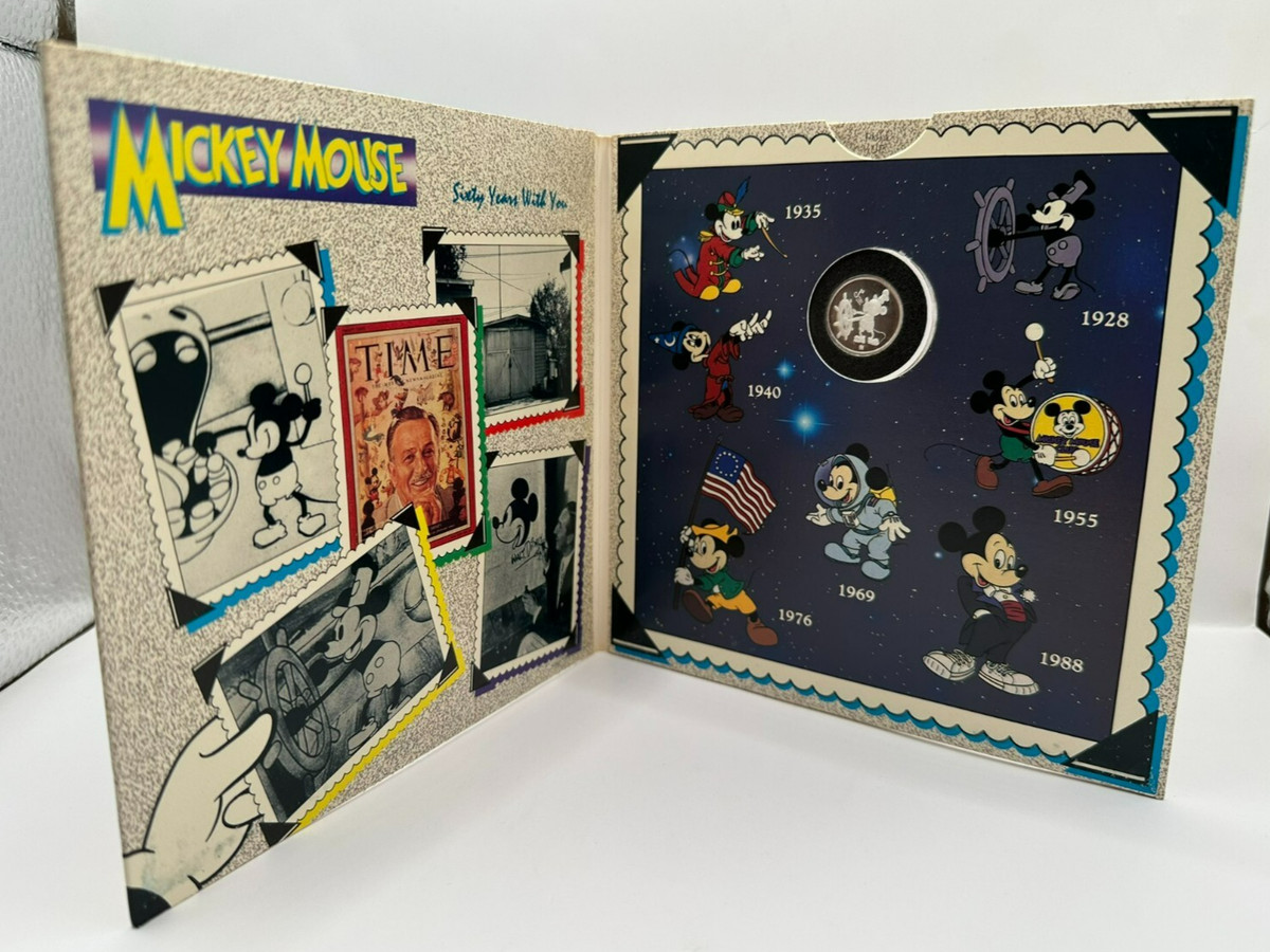 ⭐ ヴィンテージ1989 ミッキー・ミニー ユアフォーエバー シルバープルーフ Rarities Mint In Disney Coins (1968-Now) | eBay