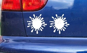 Paint Splat Small - Large Custom Car Wall Art Vinyl Die Cut Stickers Decal ref:5 - Picture 1 of 2