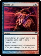 [1x] Inside Out - Foil - Played, English - Eventide MTG Magic